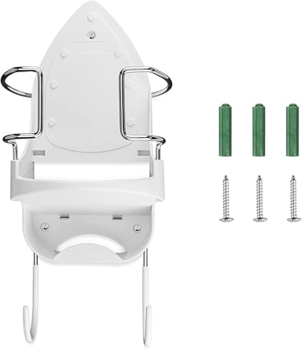 DOUBLE 2 C Iron Board Hanger White