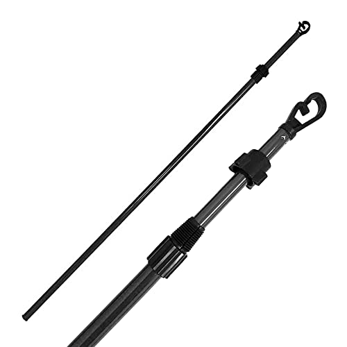 MantraRaj 2.4M Extendable Line Prop Easy Twist & Lock Operation Heavy Duty Washing Pole Outdoor Support Dry Over Extendable Home Garden Washing Line Clothes Laundry Support Pole Props (1)