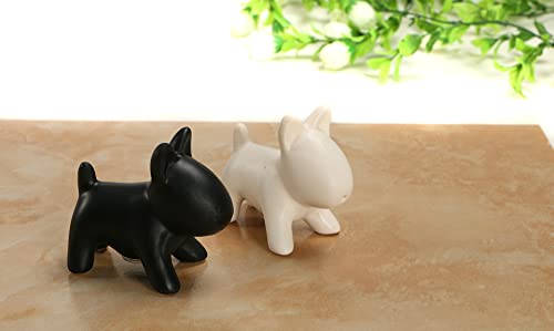 Dogs Design Keramik Salz & Pfefferstreuer Sets Küchenbehälter Tischzubehör Salz und Pfeffer Streuer 2er Set