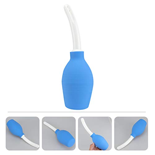 HEALLILY Bulbo de Enema Limpeza Anal de Silicone Vaginal Ducha Vaginal para Homens Mulheres Peças Pr