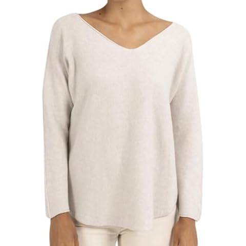 Women's Italian V-Neck Knit Jumper Cover