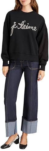 Cinq à Sept Women's Jetaime Chain Brandy Pullover4
