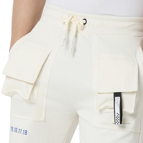 Image of Spykar Men Knit Track Pants