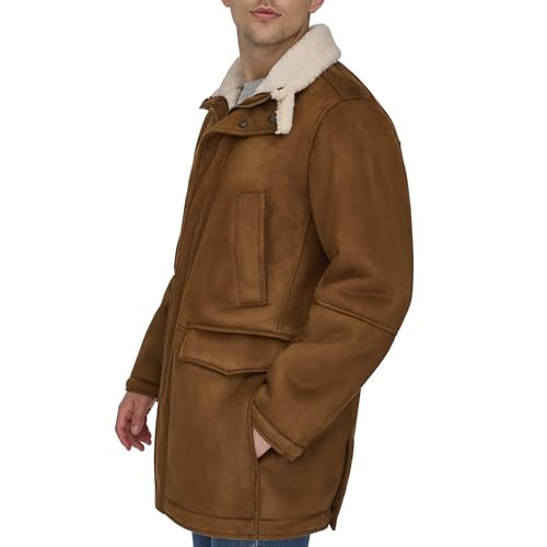 Image of DOCKERS Men's Faux Shearling Walking Coat