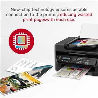 Image of 243xl 244xl Ink Cartridge Compatible Replacement for Canon Ink 243 244 XL PG-243 CL-244 245 246 XL for TR4520 MG2522 TR4522 TS3320 TS3120 TS202 MX492 MG2922 MG3020 Printer (2-Pack Combo black color)