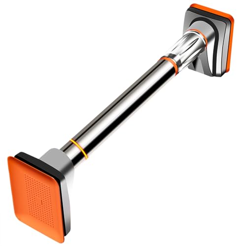 Barre de rideau de douche extensible 320-400 cm en acier inoxydable sans perçage
