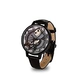 Accutime Nightmare Before Christmas Jack Skellington Watch with Leather Band