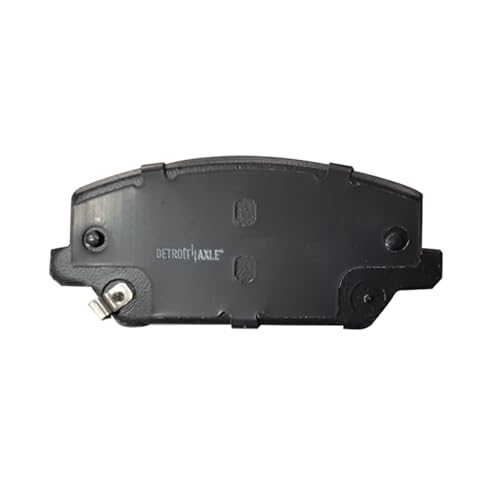 Image of Detroit Axle - Front Brake Pads for Hyundai 22-23 Elantra N Kona N 19-22 Veloster N, 2022 Replacement Ceramic Brake Pads with Hardware