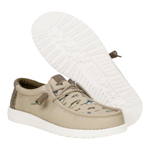 HEYDUDE Wally Marlin, Men’s Shoes, Men's Slip-on Loafers, Comfortable & Light-Weight3