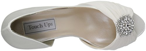 Touch Ups Women's Helen D'orsay Pump, White, 9 M Us #TOP4