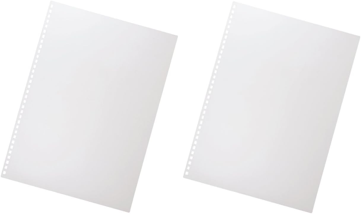 Amazon | リヒトラブ リングノート製本用表紙 A4S 34穴 1組=8枚入り