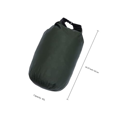 Bolsa seca impermeable YARNOW 40L de poliéster tafetán para kayak y remo miniatura 2