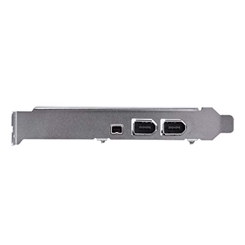 Regun PCI-E PCI Express FireWire 1394a Tarjeta controladora IEEE 1394 con Cable Firewire