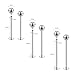 6ixGosh 16G Labret Cheek Tongue Rings Surgical Stainless Steel Monroe Lip Piercing Jewelry Barbell Ring Body Piercing Jewelry Kit Ultra-long Bar Length 14mm 16mm 19mm 22mm 25mm, 11