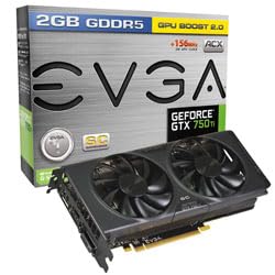 Amazon.com: EVGA NVIDIA GeForce GTX 750 Ti Superclocked w/ ACX