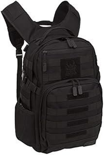 SAMURAI TACTICAL Wakizashi Tactical Backpack (Black), One Size, (ZPB001EC-008)