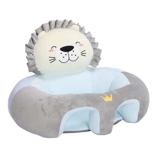 Fdit Silla de Asiento de Apoyo para bebé, sofá de Aprendizaje de Animales de Dibujos Animados, Cómodo y Suave, Material Súper Suave (Estilo 2)