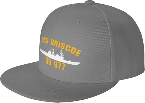 USS Briscoe Dd 977 Outdoor Baseball Hat Flat Hat