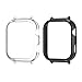 20mm Inner Diameter Replacement Band Connector Case Watch Fit 4 Smart Watch Bracelet Clear PC Protective Cover Anti-Puck Strap Guard