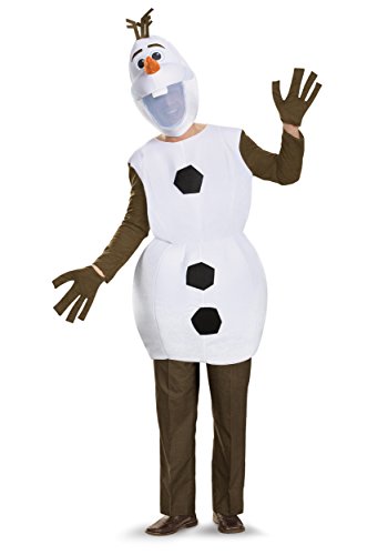 Costume Olaf Deluxe pour homme taille adulte combinaison déguisement bonhomme de neige