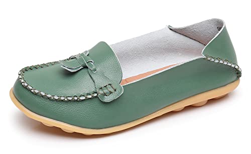Image of VenusCelia Women's Decoration Comfy Walking Flat Loafer