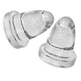 CLISPEED 2 Stück Teiliges Glas Teekannen Ausgießer Stopper aus Robustem Glas Auslaufsicherer...