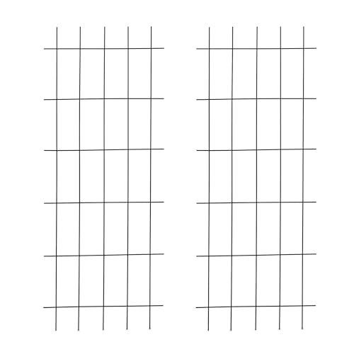 Relaxdays Rankgitter 2er Set, Garten, HB 150x60 cm, Rankhilfe...