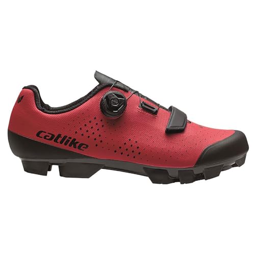 Catlike KOMPACTO X1 Zapatillas, Unisex-Adult, Rojo, 39