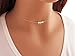 Sterling Silver Pearl Choker Necklace, Handmade with 3 Dainty Real Freshwater Pearl for Women or Girl