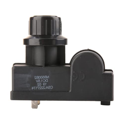 Yisenda 3X2.4X1.2Zoll Funkenerzeuger, langlebiger Impulsheizungszünder für Ofenheizungen, Gasgrill für die meisten Grills Grill(2 exit) Cover