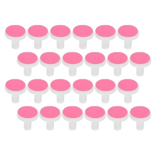 GALPADA Almohadillas para Lima de Uñas Eléctrica para Pequeños 24 Unidades Acabado Excelente y Fácil Instalación para Cortaúñas Eléctrico Infantil