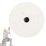 Polierrad für Bohrer, Polierset für , Polierscheibe aus Wollfilz, feine Verarbeitung, Polierscheibe aus Wollfilz mit Loch für Pavillon, Polierrollen-Set