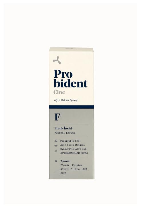 Probident Clinic Onarıcı Hyalüronik Asit içeren Ağız Bakım Spreyi İmplant-Ağız Yaraları için