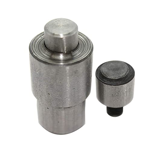 12mm Eyelet Setting Tool Compatible with Most Universal Hand Press - Grommet Die Set for Arts and Crafts, Clothing, Scrapbooking, Leather - Sewing Supply for Decoration and Secure Fastening