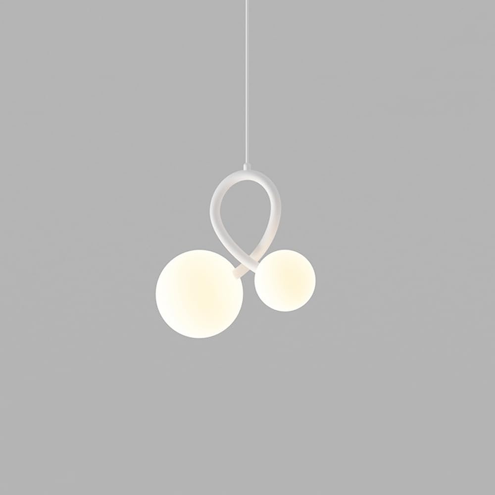 Lustre créatif PEYNIR style crème pour éclairage de balcon et coin lecture