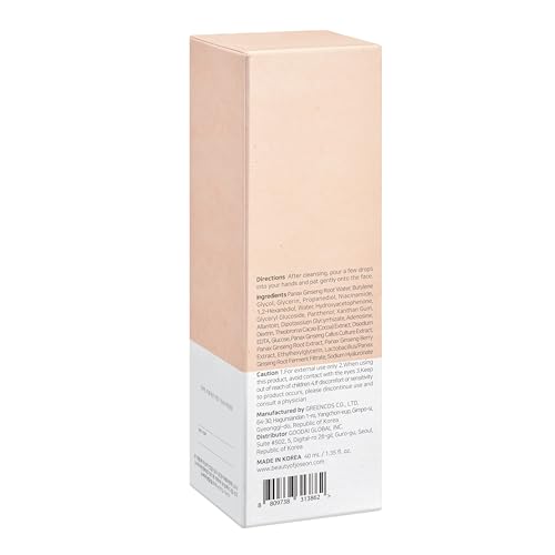 Image of Beauty of Joseon Ginseng Essence Water, 40ml | Mini Hydrating Korean Facial Essence Lightweight Daily Hanbang Formula with Ginseng Extract