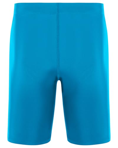 WISMBOX Jungen Badehose Jammer, Schnelltrocknend UV-Schutz 50+ Kompression Schwimmhose für Kinder Wettkampf Schwimmen Sport