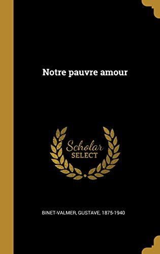 Notre pauvre amour (French Edition)