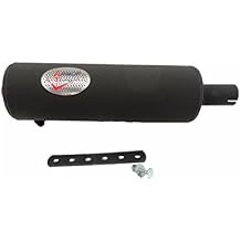 Universal Muffler Exhaust Compatible with Kawasaki Compatible with Suzuki ATV