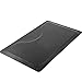 BestSalon 3 x 5 ft Chair Anti Fatigue Hair Stylist 5/8 in. Thick Salon Floor Black Barber Shop Beauty Comfort Mat Rectangle, 3 ft ft