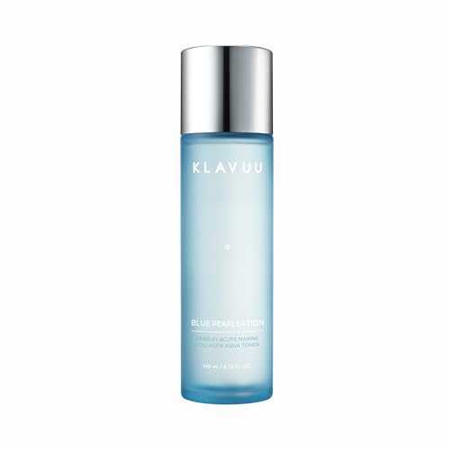[Klavuu] BLUE PEARLSATION One day 8cups Marine Collagen Aqua Toner 140ml [���s�A���i]