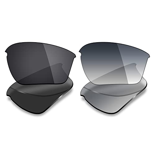 Image of Mryok 2 Pair Polarized Replacement Lenses for Oakley Half Jacket 2.0 XL Sunglass - Options