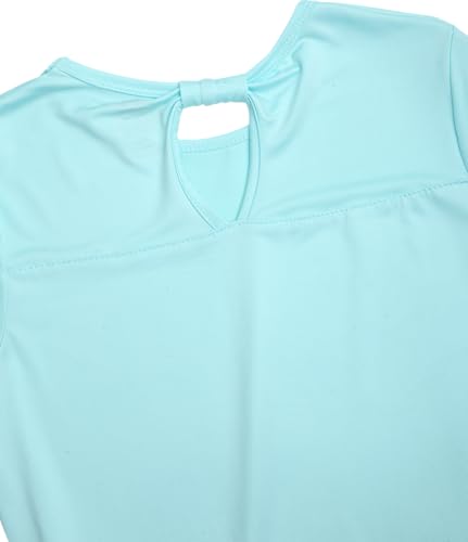 Image of RBX Girls Athletic Skort Set - 2 Piece Workout Set with Performance T-Shirt & Pleated Scooter Skirt, Girls Athletic Outfit