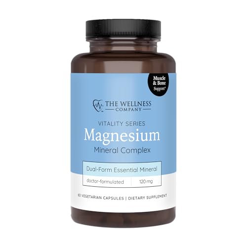 Magnesium Glycinate and Magnesium Citrate – Supports Muscle Relaxation and Cardiovascular Health | 60ct (2 Month Supply)