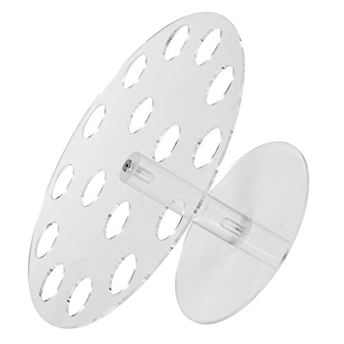 Support à glace acrylique 16 trous stable pour buffet de sushi
