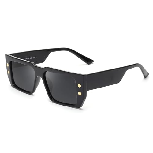 Lunettes de soleil rectangulaires pour vos terrasses de café et sorties en ville