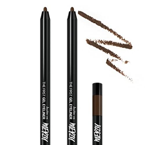 Merzy The First Gel Eyeliner 0.5g G2 Dutch Brown Color 2pcs Set