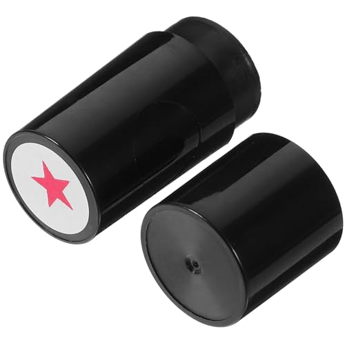 ERINGOGO ゴルフボールスタンプ 防水速乾ゴルフマーカー かわいい星形プラスチック製印章 初心者や学生向け識別用アクセサリー