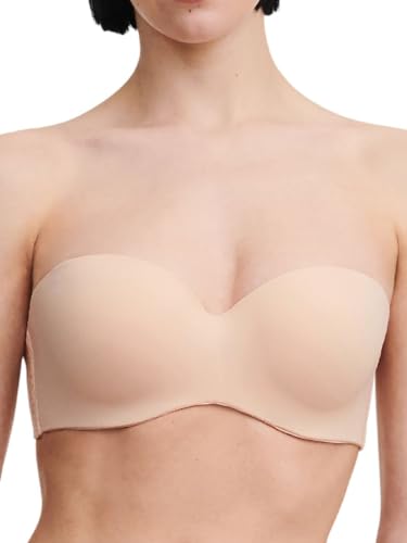 Soutien-gorge bandeau préformé Norah couleur cuir invisible sous vos robes d'été