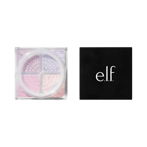 e.l.f. Set it Bright Powder Quad, Lilac Haze (Fair-Tan) - image 9
